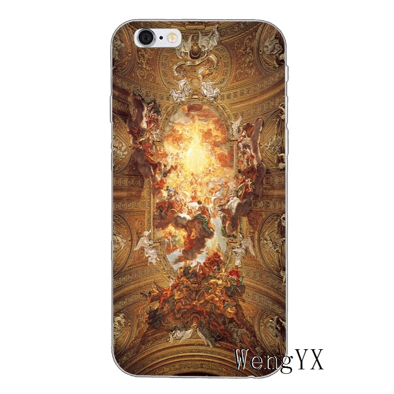 Чехол Fresco Michelangelo с рисунком для Xiaomi Redmi S2 5 plus 6A 4A 4x Note 6 Pro 5 5A 4 3 Pocophone F1 мягкий чехол для телефона
