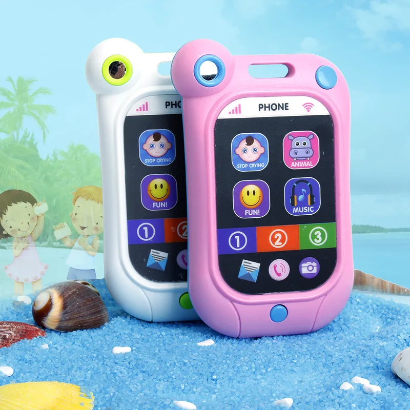 Высокое качество детский телефон детские развивающие моделирование музыка Мобильная игрушка телефон для ребенка подарок на день рождения игрушечные телефоны