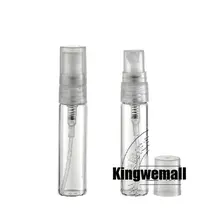 100 шт./лот Емкость 5 мл стеклянные Мини спрей бутылка с распылителем для парфюмерии косметическая упаковка