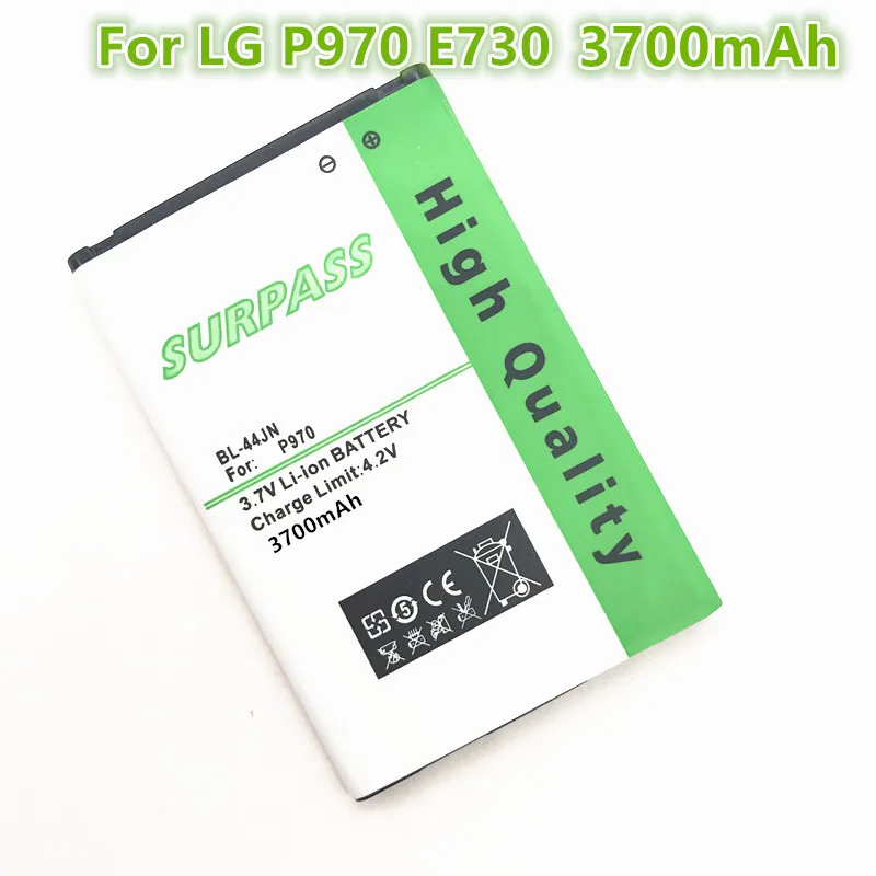 

3100mAh BL-59JH Battery BL 59JH Li-ion Batteries For LG Optimus L7 II Dual P715 / F5 / F3 / VS870 / Ludid2 P703