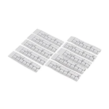 10 шт. метрики мера клейкие ленты виниловая линейка для Вышивание машины стикеры 100 см