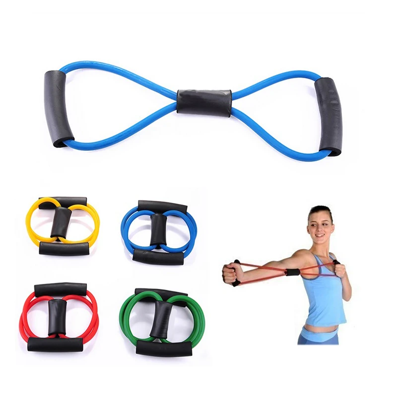 High Elastic 39cm Fitness Resistance Bands Resistance Rope Exercise