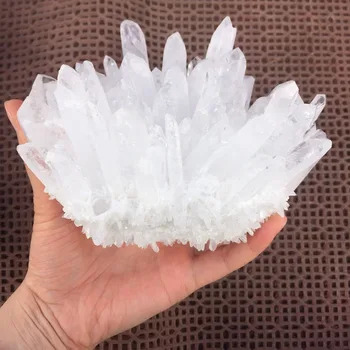 

1kg TOP quality natural clear quartz crystal cluster quartz point crystal reiki healing chakra energy crystal specimen