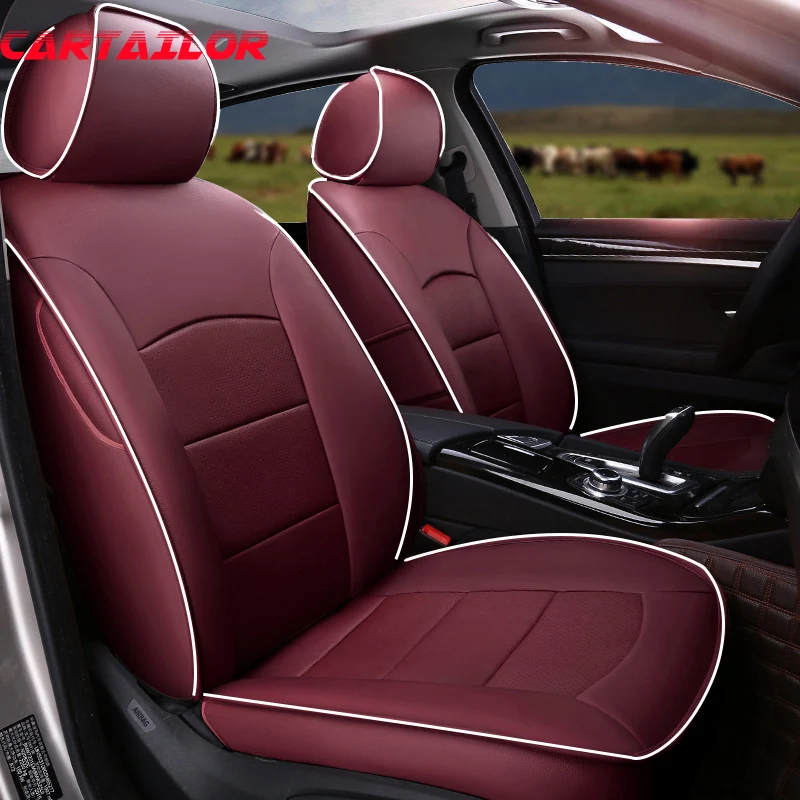 

CARTAILOR Car Seat Cover Styling for Volvo XC40 Seat Covers & Supports for Cars Leatherette & Leather Seats Cushion Accessories