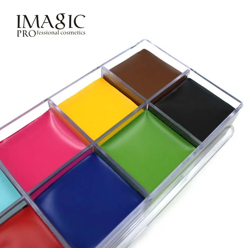 IMAGIC краска для лица на Хэллоуин масляная набор инструментов макияжа праздничное
