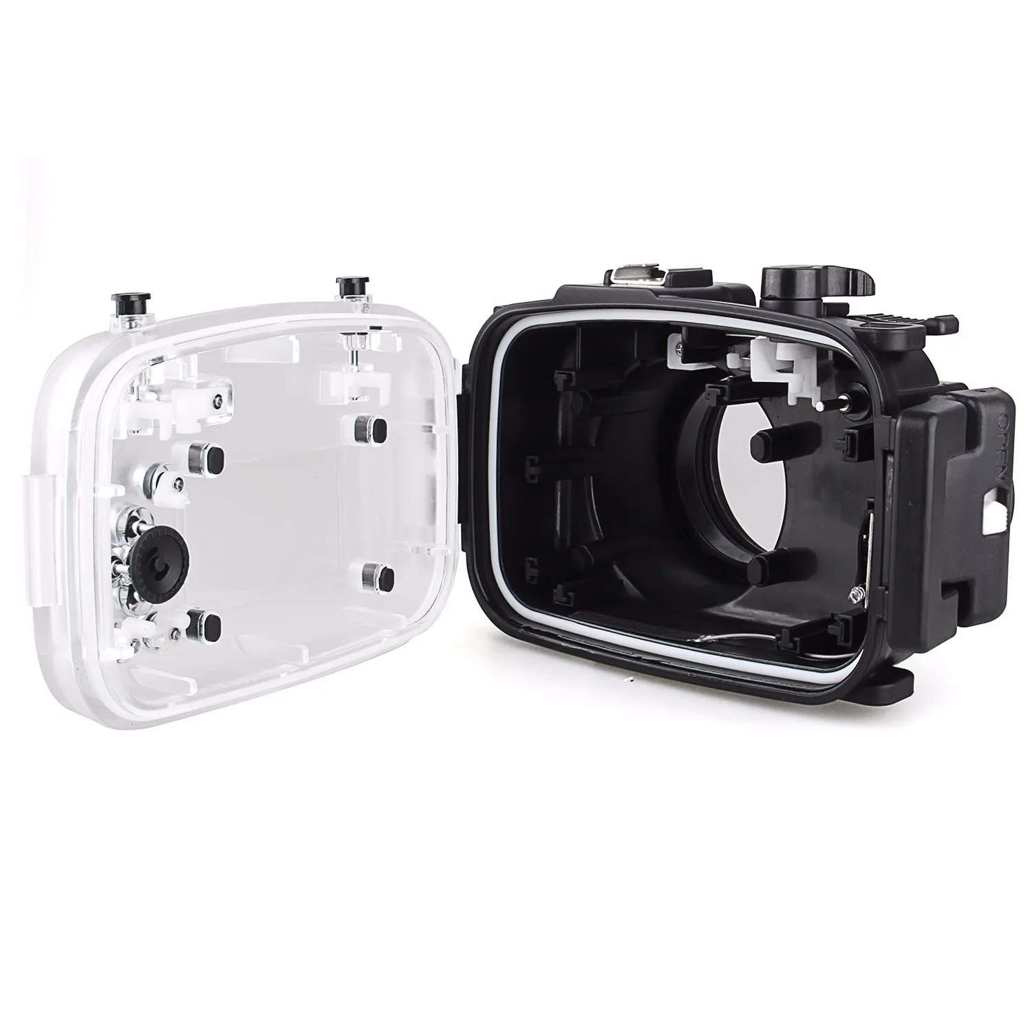  Meikon 40M Waterproof Underwater Camera Housing Case for Sony A5100 16-50mm Lens