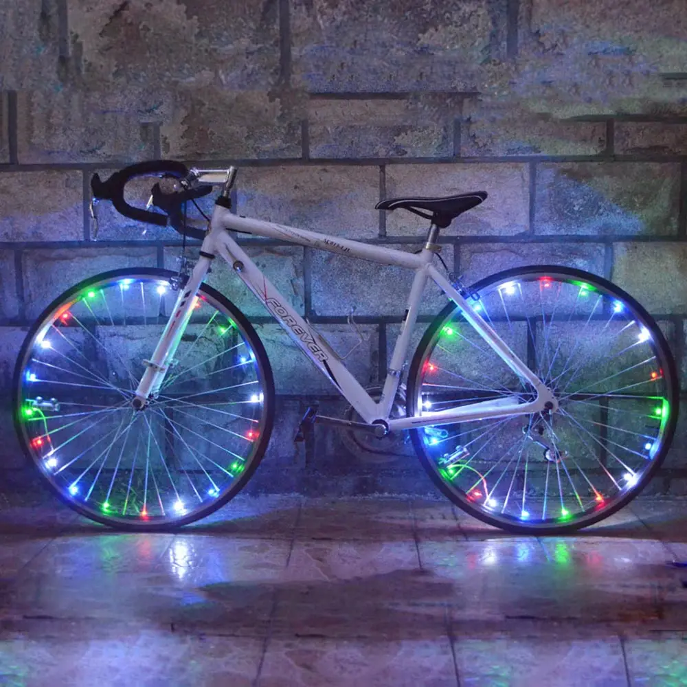 Waterproof 20 LED Bicycle Bike Mountain Light Cycling Spoke Wheel