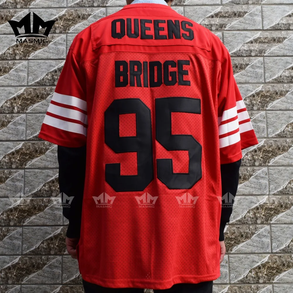 MM-MASMIG-Prodigy-95-Hennessy-Queens-Bridge-American-Football-Jersey-Red