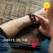 Лучший подарок студентам Дети Спорт Bluetooth Смарт-браслет ручные умные браслеты с пульсометром шагомер для iphone 6