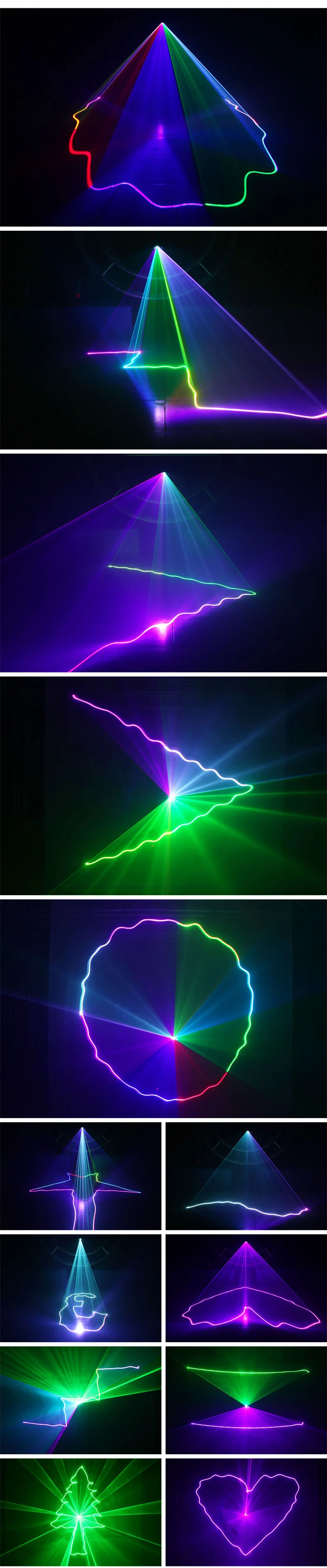 AUCD Мини Портативный RGB Полноцветный проектор лазерные огни 8 каналов DMX Диско DJ домашние вечерние луч Scaning шоу сценическое освещение 507F