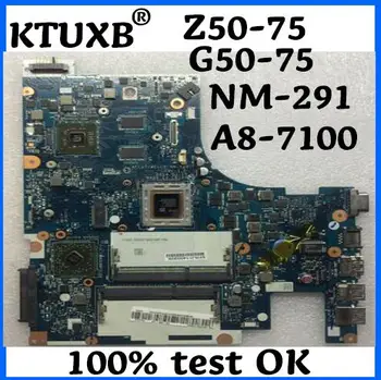 

KTUXB ACLU7/ACLU8 NM-A291 motherboard applies to Lenovo Z50-75 G50-75 laptop motherboard CPU A8-7100 DDR3 100% test OK