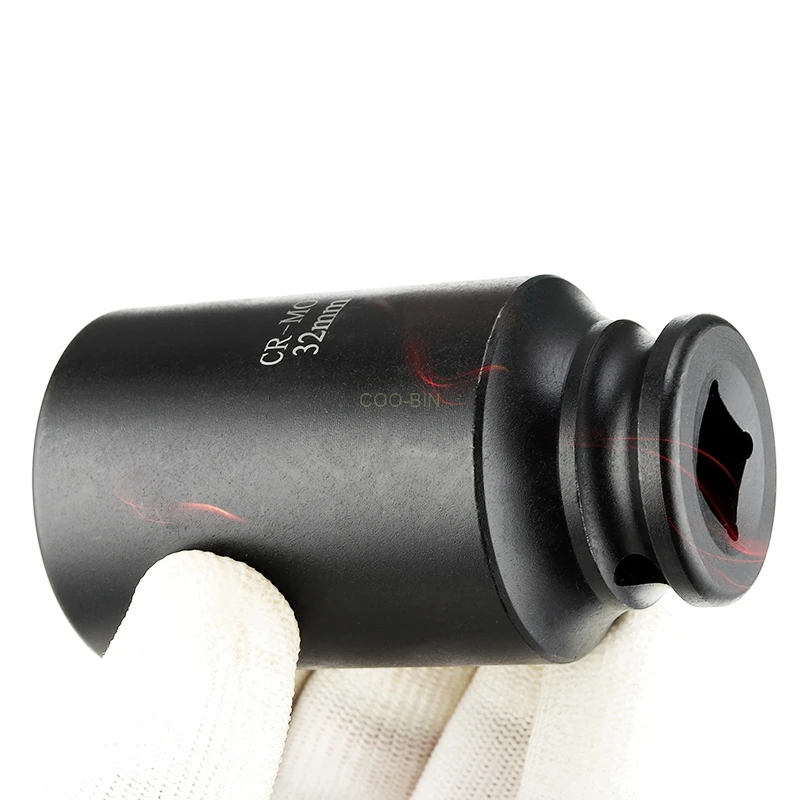 

1/2 inch Electric Wrench Lengthen hex socket Kits set Heavy duty wind gun sleeve 8-32mm Impact Wrench Drill socket 8-19mm