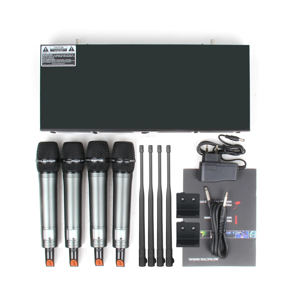 XTUGA SKM4000 PLUS Professional 4*100 Channels UHF