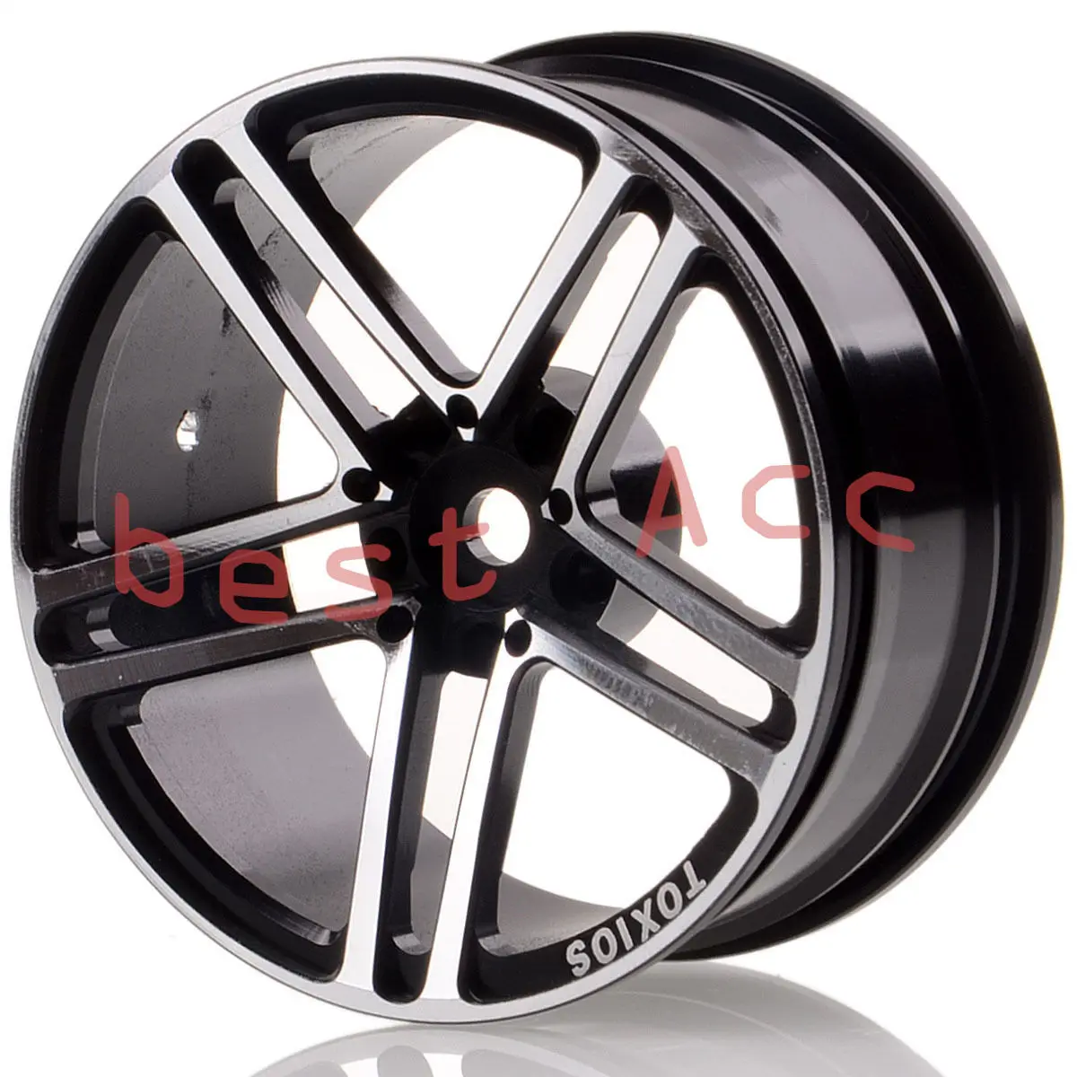 Внедорожный Дрифт Sakura HSP Tamiya 5 спиц AMG Ступица колеса автомобили 4xwheels Rim 1054 черный