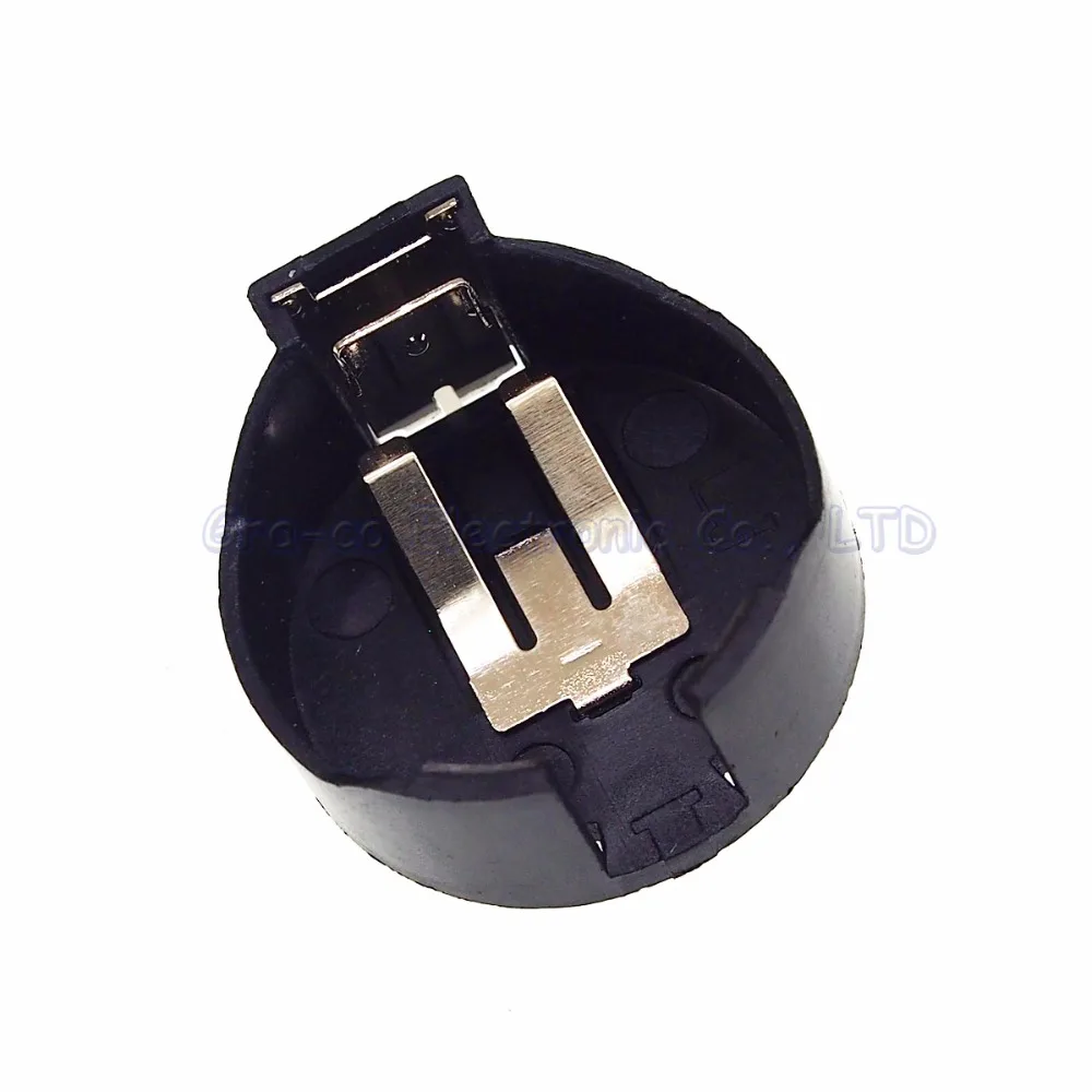 10pcs CR2477 Button Battery Case Cell Holder Socket LIR2477 DIP Battery