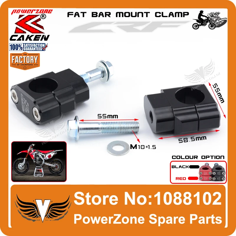Заготовка руля жир бар стояки 28 мм Крепление зажим CR CRF CR125 CR250 CRF250R CRF450R CRF250X CRF450X