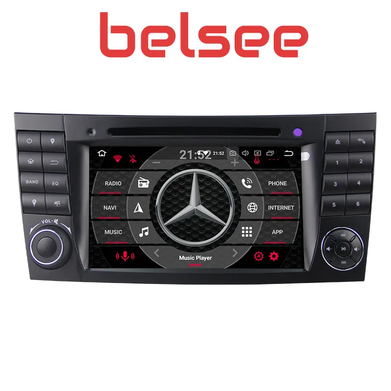 

Belsee Screen Android 8.0 Head Unit Radio Auto Car Navigation Autoradio Stereo Mercedes CLS Class W219 G-Class W463 E-Class W211