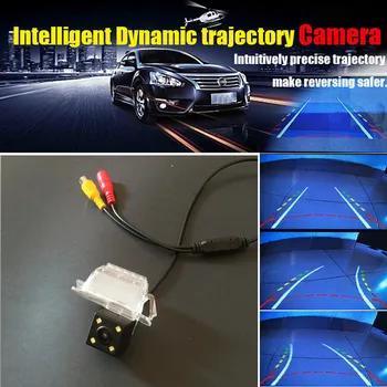 

170 Degree HD Car Dynamic Reversing Trajectory Camera / Car Rear View Backup Camera For Ford Fiesta / Kuga / Galaxy 2006~2014