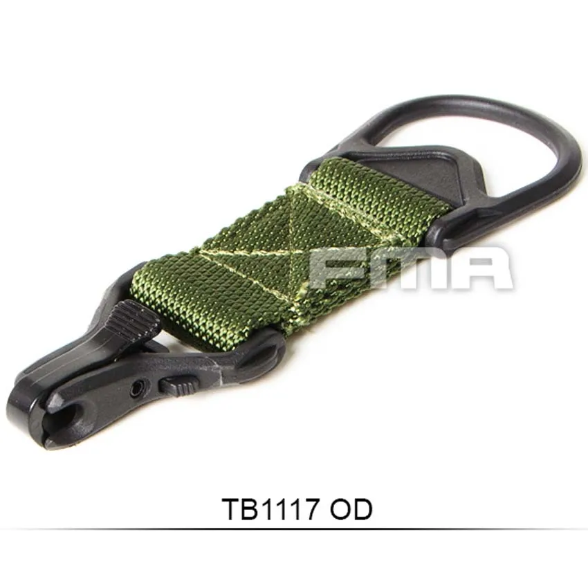 Тактический ремень для охоты FMA Slings MA1 одноточечный адаптер Paraclip TB1117 BK DE OD