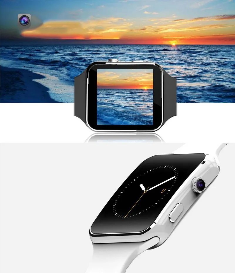 1 54 IPS Bluetooth Smart Watch Phone X6 font b Smartwatch b font Sport Watch With