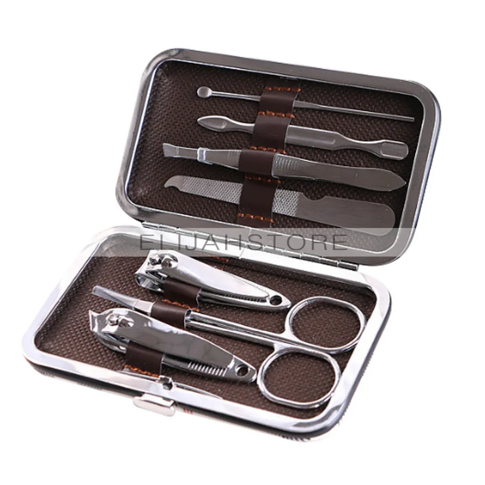 Portable Stainless steel Nail Set, Nail Care Tools with Mini Finger toe