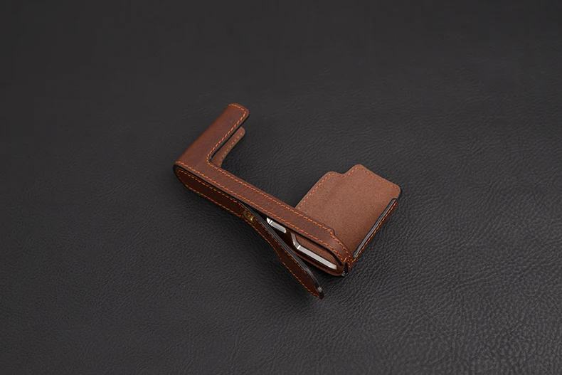 Чехол из натуральной кожи для камеры Leica T TL TL2|leather camera case|camera casecamera half case |