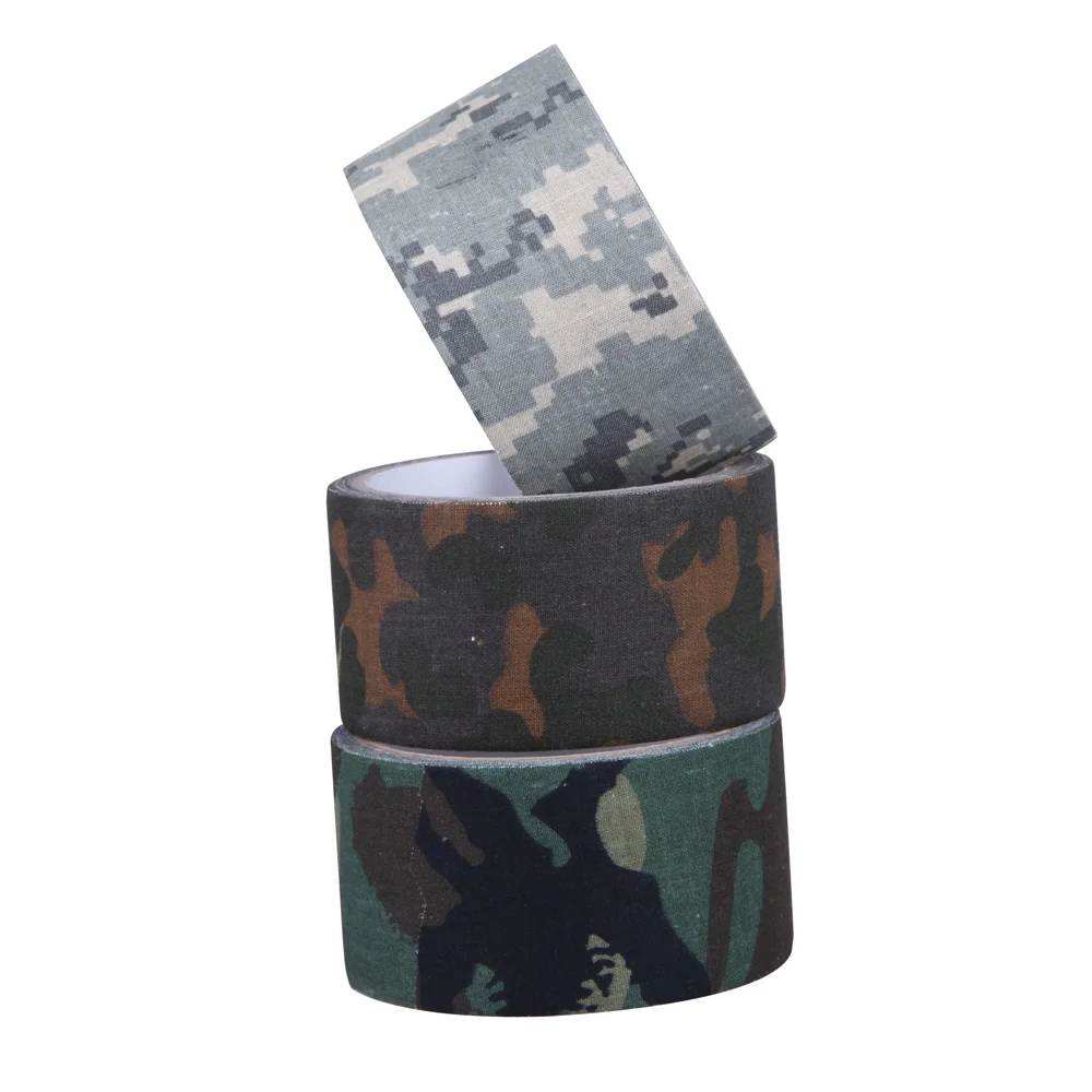 

5CMx5M Camo ACU Wrap Outdoor Hunting Camping Tape Waterproof Bionic Camouflage Adhesive Tape Travel Kits