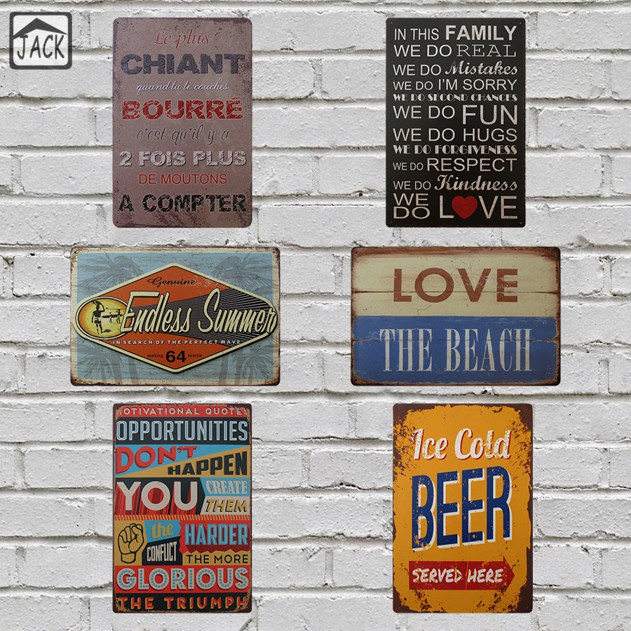 

Ice Cold Bere Here Advertising Plaque Metal Tin Plate Poster 20X30CM Vintage Tin Signs Bar Club Shop Kitchen home Wall Decor