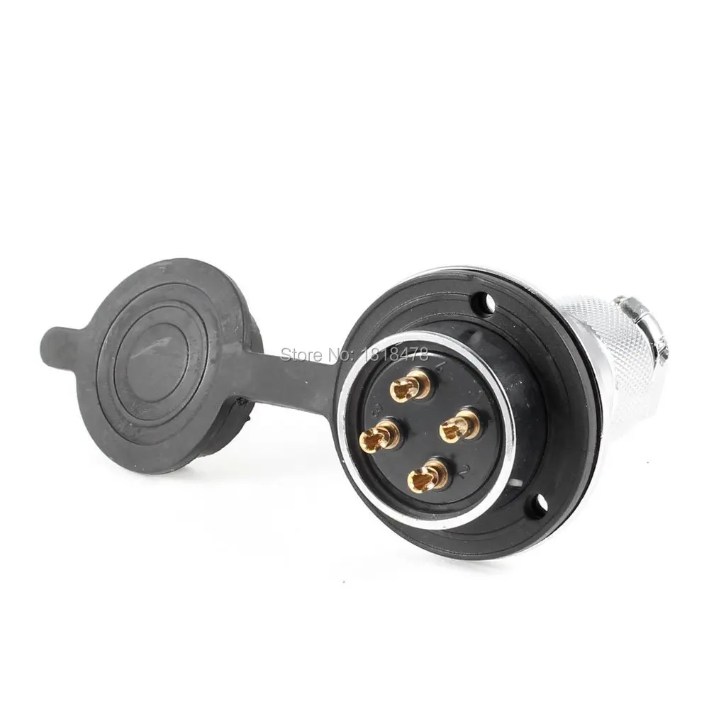 

DF30-4 Waterproof 4P 4 Pin Electrical Deck Aviation Connector Plug 15A 500V