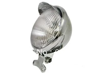 Хромированный 5," мотоциклетный головной светильник, металлический головной светильник для Softail Dyna Chopper Bobber на заказ