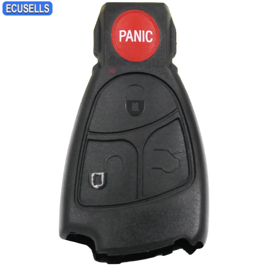 

4 Button Remote Key Shell Case Smart Car Key Housing Cover For Mercedes-Benz C230 CL500 E320 E55 S430 S500 SL500 S500 SL500 S430