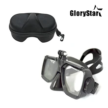For Gopro waterproof Equipment Underwater Glass Diving Masks for Go Professional Hero digital camera hero session 6/5/4/3+/3/SJ4000 /xiaomi