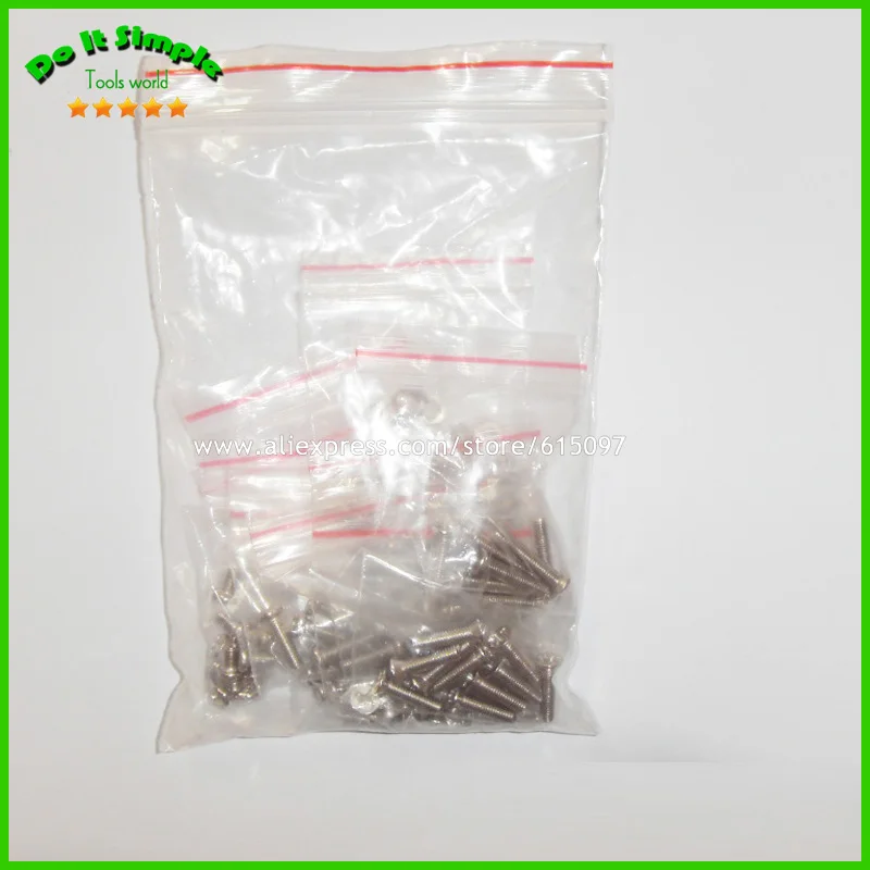 Daily Use M3 Screw Nut Bolt M3*5 M3*8 M3*10 M3*12 M3*16 Assorted Kit Round Flat Head Screws