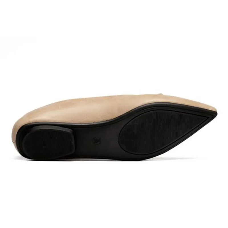 Flats2018 Loaferse849 Femmes Noir Solide Couleur Sur Ol Robe gris Printemps Slip Pointu De Ceyaneaonew kaki Bateau Marche Casual Conduite marron Ballet Bout Chaussures 5qx0HtwKU