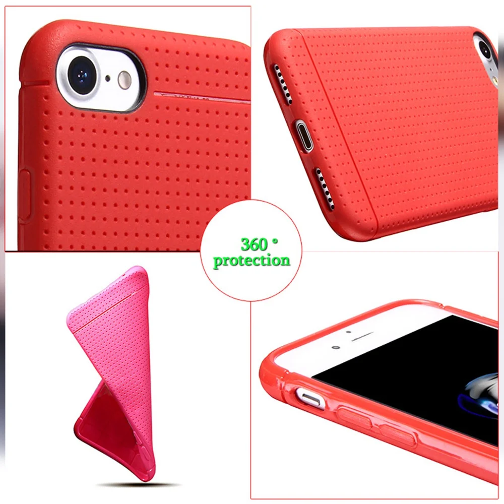 Мягкий чехол TOMKAS для iPhone 7 Plus силиконовый мягкий ТПУ легкий тонкий защитный