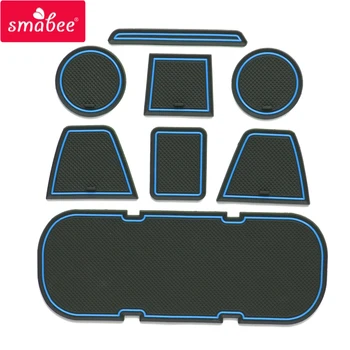 

For Toyota 86 Subaru BRZ Scion FR-S Anti-Slip Rubber Cup Cushion Door Groove Mat GT86 FT86 Accessories 2012 2013 2014 2015 2016