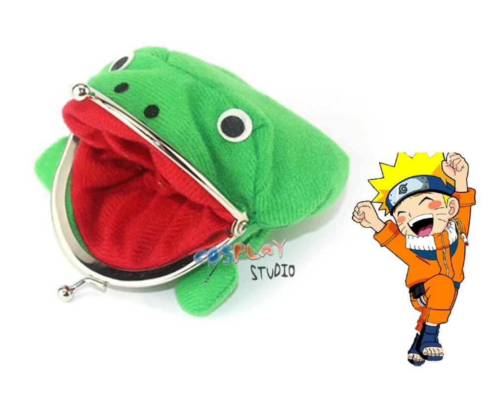 Naruto Frog Wallet Naruto Coin Purse Anime Cartoon Wallet Coin Purse Manga Wallet World Wallet Outdoorwallet Colors Aliexpress
