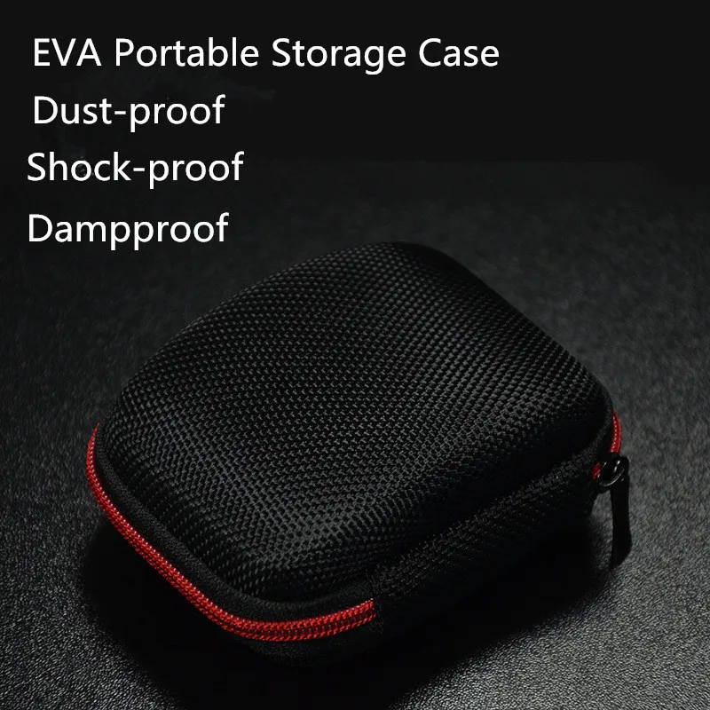 

1pcs Braided Cloth Case Bag In Ear Earphone Box Headphones Portable Storage Case Bag Headphone Accessories Headset Storage Bag