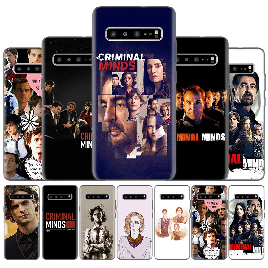 

Silicone Case Cover For Samsung Galaxy S10 S10e 5G S9 S8 J8 J6 J4 Plus 2018 M40 M30 M20 M10 S10+ S9+ S8+ Criminals Minds