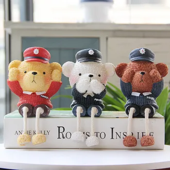 

At the three bear doll resin decoration wedding gift Home Furnishing bridal decorations