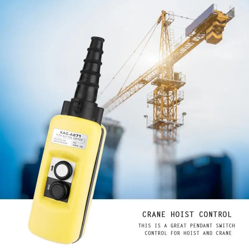 Buy 2 Buttons Hoist Lift Controller Hoist Switch