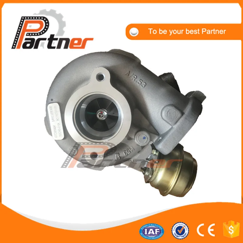 751243 Турбокомпрессор 751243-0002 751243-2 751243-5002 s GT2056V для NISSAN NAVARA D40 QW25 PATHFINDER R51 YD25DDTI 2005-06 |