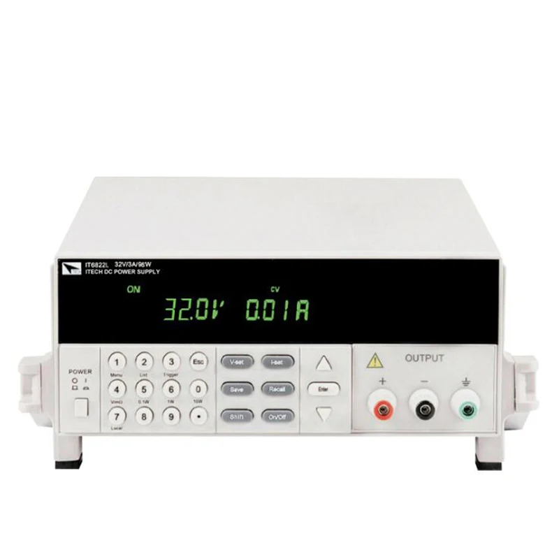 

ITECH IT6822L Digital Programmable DC Power Supply 32V/3A/96W