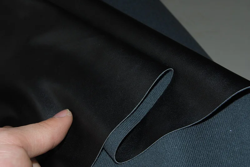 

stretch thicken fine lines sofa upholstery furniture leather 0.9mm wholesale synthetic leather shoes material PU leather fabric