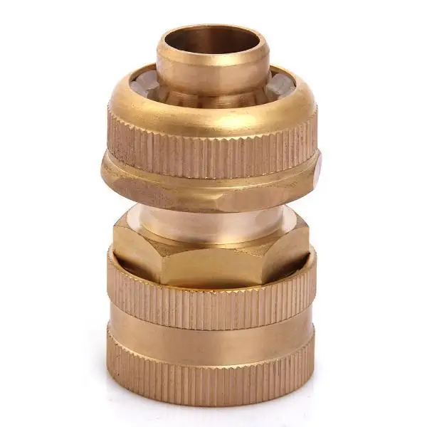 Brass Fire Hose Water Pipe Connector Tube Tap Snap Fitting Nozzle Australia Standardin Garden