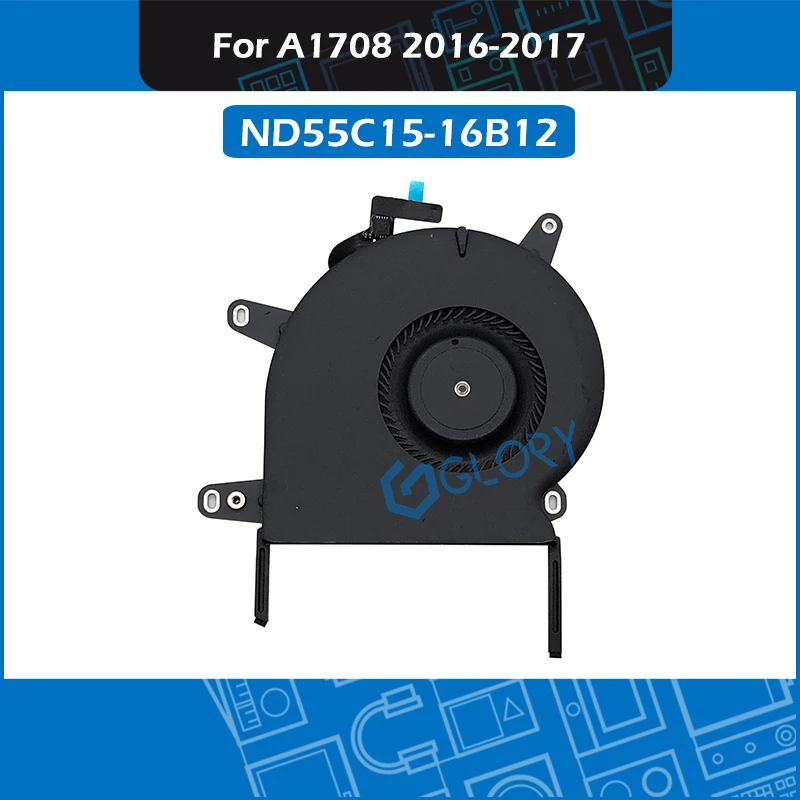 

Original A1708 Fan ND55C15-16B12 For MacBook Pro Retina 13" A1708 CPU Cooling Cooler Fan Replacement 2016 2017