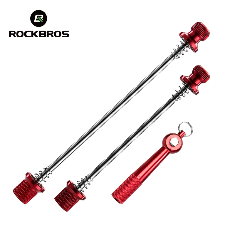 ROCKBROS QR сверхлегкие защиты от угона шашлык дорожный велосипед MTB колеса
