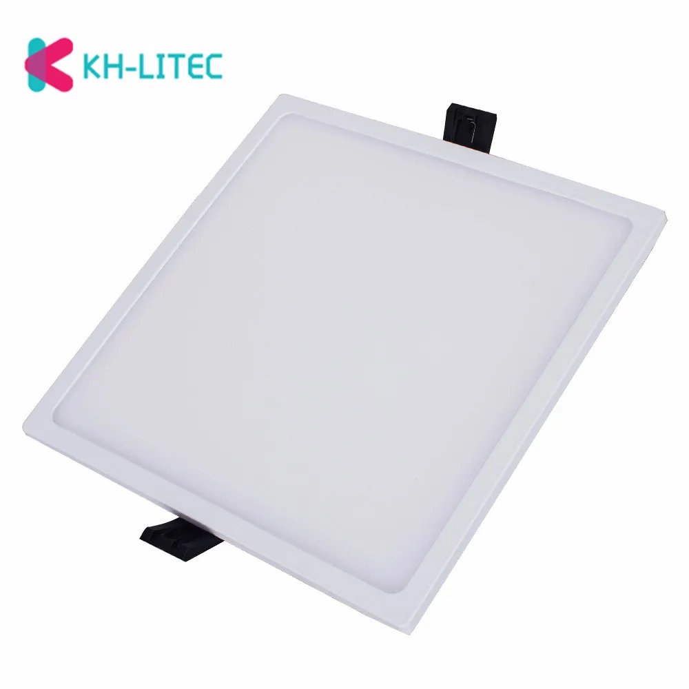 KHLITEC-Ultra-Thin-LED-Panel-Downlight-8W 16W 24W 32W-RoundSquare-LED-Ceiling-Recessed-Lights-Power-Supply-Included-SMD4014(1)