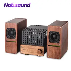 Nobsound hi fi стерео 6N2 + 6N6 вакуумный ламповый усилитель и 2 "дюймов динамик палисандр класса AB Amp