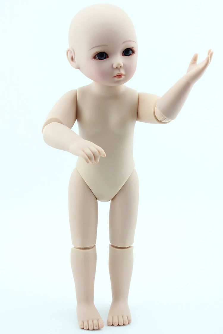 18 дюймов шарнирная Кукла SD/BJD Baby Reborn куклы игрушки 45 см сокрушительный SD силиконовые детские куклы для девочек конфетти поп